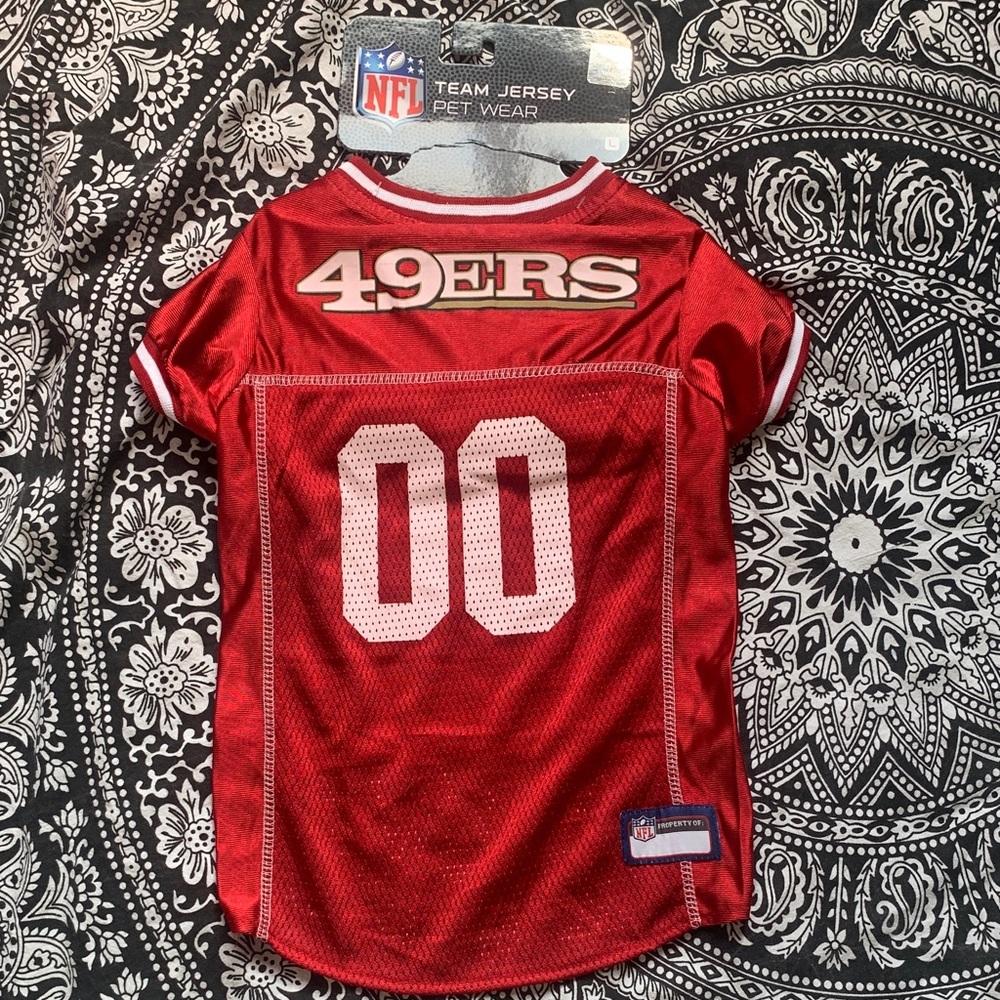 NFL 49ers Pet Jersey